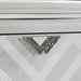 Emmeline 4 & 5 Piece Queen Bedroom Set Gray & White - Dream Home Furniture & Mattress (Waite Park, MN)