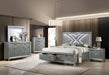 Emmeline 4 & 5 Piece Queen Bedroom Set Gray & White - Dream Home Furniture & Mattress (Waite Park, MN)