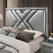 Emmeline 4 & 5 Piece Queen Bedroom Set Gray & White - Dream Home Furniture & Mattress (Waite Park, MN)