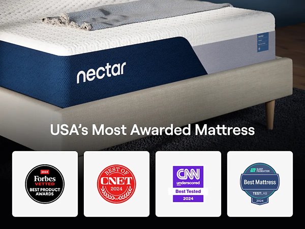 Nectar Classic Memory Foam 5.1 Mattress - Dream Home Furniture & Mattress (Waite Park, MN)