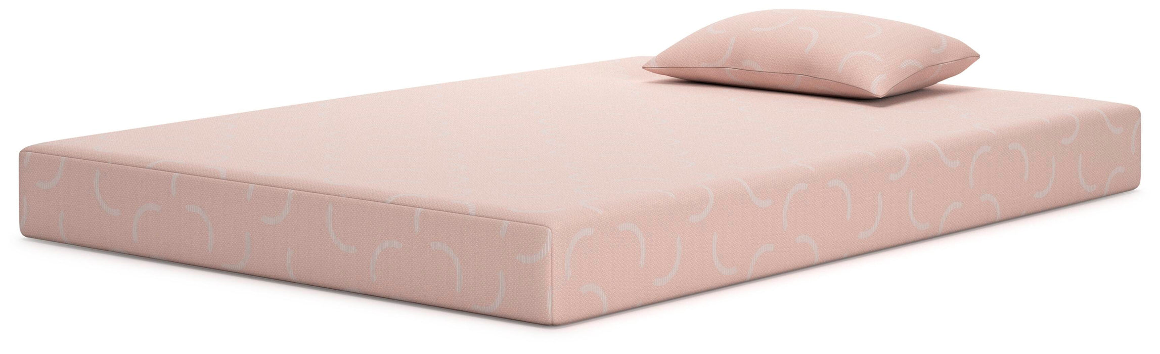 iKidz Coral Mattress and Pillow - Dream Home Furniture & Mattress (Waite Park, MN)