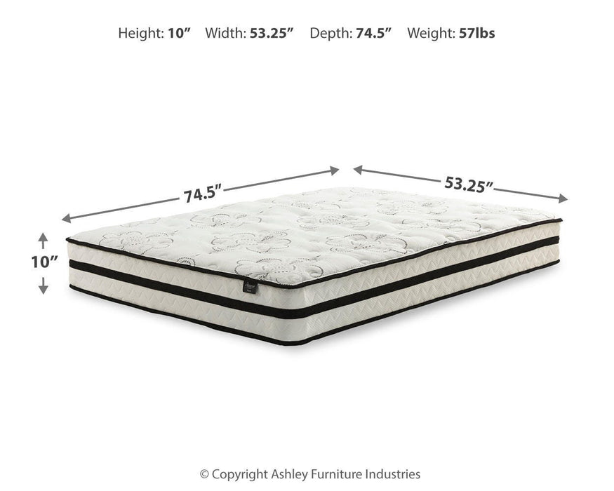 Chime 10 Inch Hybrid Mattress in a Box - Dream Home Furniture & Mattress (Waite Park, MN)