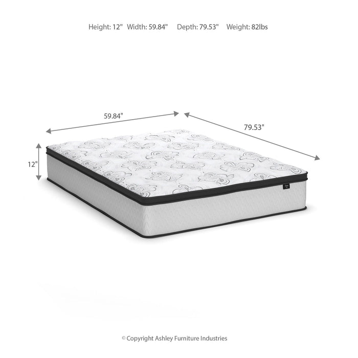 Chime 12 Inch Hybrid Mattress in a Box - Dream Home Furniture & Mattress (Waite Park, MN)