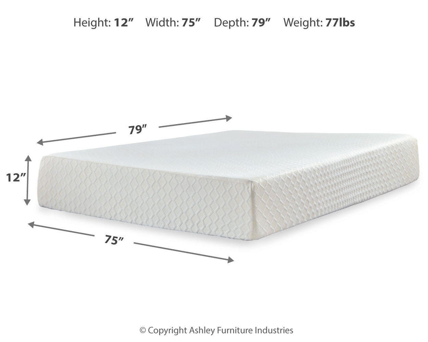 Chime 12 Inch Memory Foam Mattress in a Box - Dream Home Furniture & Mattress (Waite Park, MN)