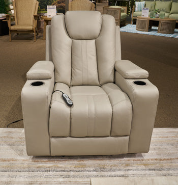 Elevate Edges Glider Recliner - Dream Home Furniture & Mattress (Waite Park, MN)