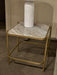 Manor Stone End Table - Dream Home Furniture & Mattress (Waite Park, MN)