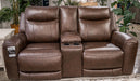 Gravier Power Reclining Loveseat with Console - Dream Home Furniture & Mattress (Waite Park, MN)