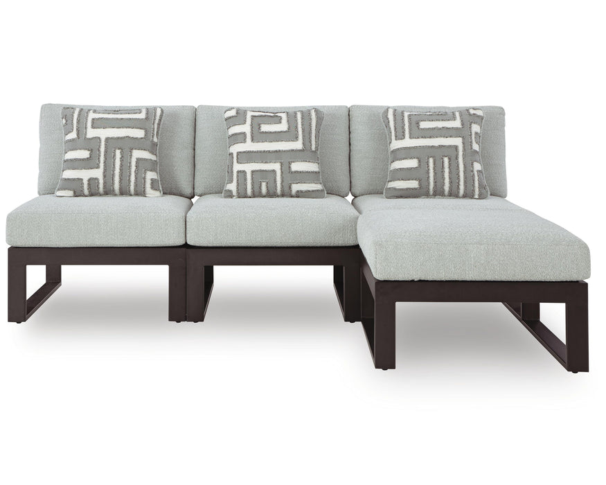 Beachloft Outdoor Sectional - Dream Home Furniture & Mattress (Waite Park, MN)