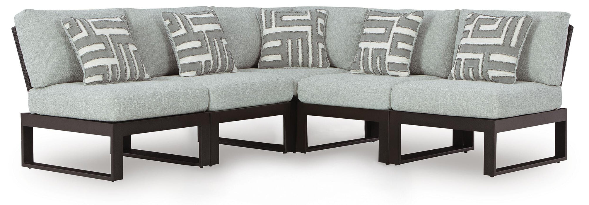Beachloft Outdoor Sectional - Dream Home Furniture & Mattress (Waite Park, MN)