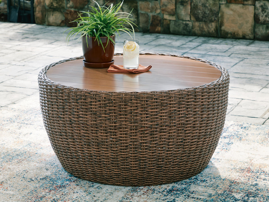 Double Point Outdoor Coffee Table - Dream Home Furniture & Mattress (Waite Park, MN)