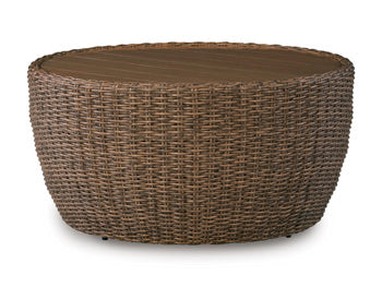 Double Point Outdoor Coffee Table - Dream Home Furniture & Mattress (Waite Park, MN)