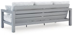 Hurley Park Outdoor Sofa with Cushion - Dream Home Furniture & Mattress (Waite Park, MN)