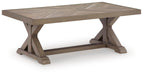 Laguna Heights Outdoor Coffee Table - Dream Home Furniture & Mattress (Waite Park, MN)