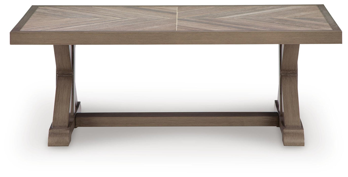 Laguna Heights Outdoor Coffee Table - Dream Home Furniture & Mattress (Waite Park, MN)