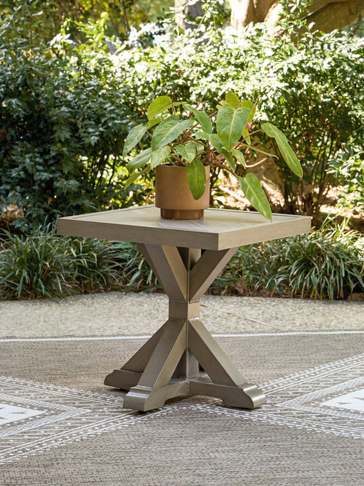 Laguna Heights Outdoor End Table - Dream Home Furniture & Mattress (Waite Park, MN)