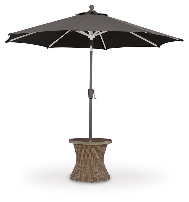 Laguna Heights Outdoor End Table - Dream Home Furniture & Mattress (Waite Park, MN)