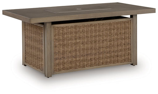Laguna Heights Outdoor Fire Pit Table - Dream Home Furniture & Mattress (Waite Park, MN)