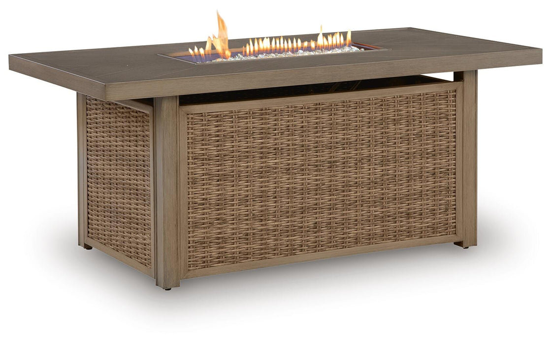Laguna Heights Outdoor Fire Pit Table - Dream Home Furniture & Mattress (Waite Park, MN)