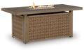 Laguna Heights Outdoor Fire Pit Table - Dream Home Furniture & Mattress (Waite Park, MN)