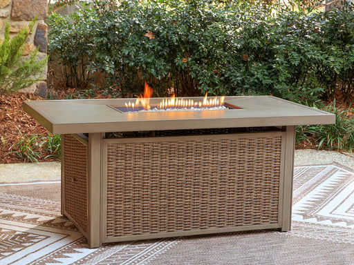 Laguna Heights Outdoor Fire Pit Table - Dream Home Furniture & Mattress (Waite Park, MN)