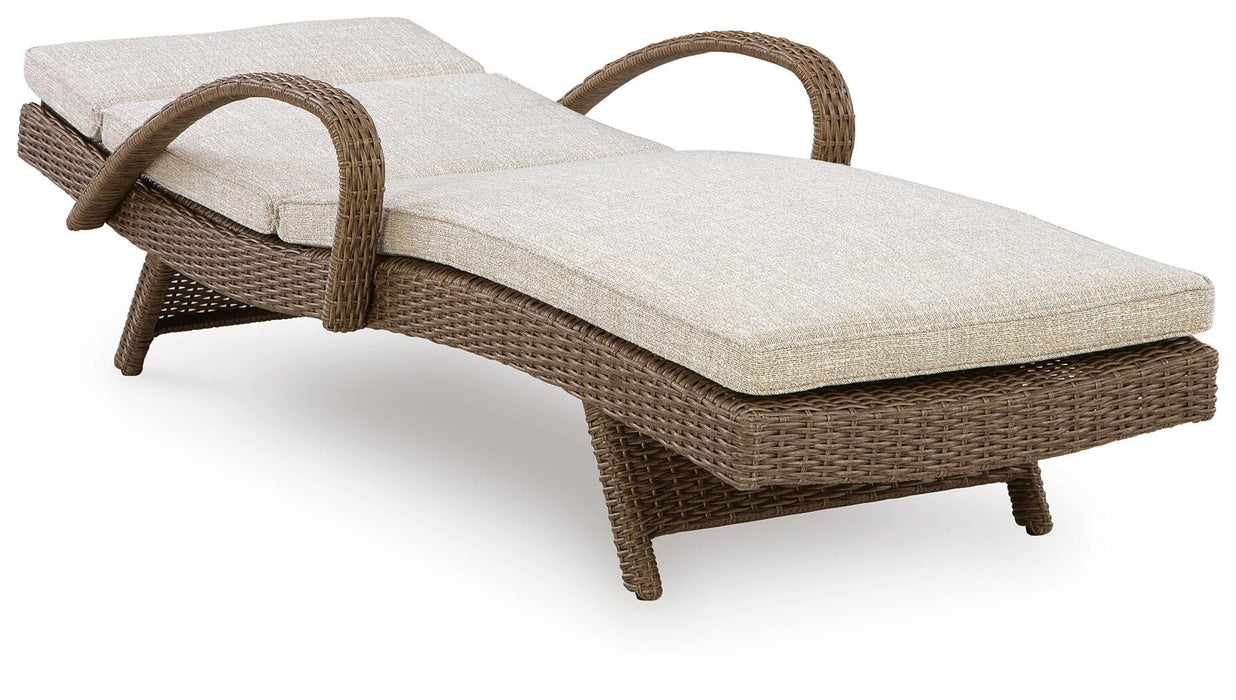 Laguna Heights Chaise Lounge with Cushion - Dream Home Furniture & Mattress (Waite Park, MN)