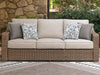 Laguna Heights Outdoor Sofa with Cushion - Dream Home Furniture & Mattress (Waite Park, MN)