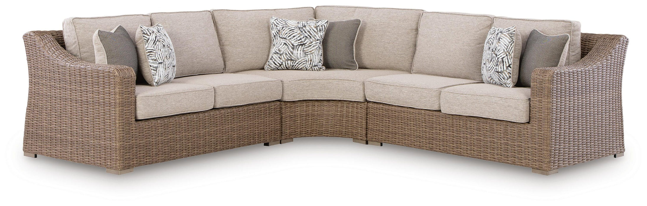 Laguna Heights Outdoor Sectional - Dream Home Furniture & Mattress (Waite Park, MN)