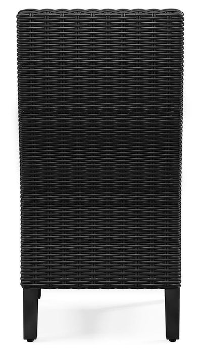 Beachcroft Outdoor Side Chair with Cushion (Set of 2) - Dream Home Furniture & Mattress (Waite Park, MN)