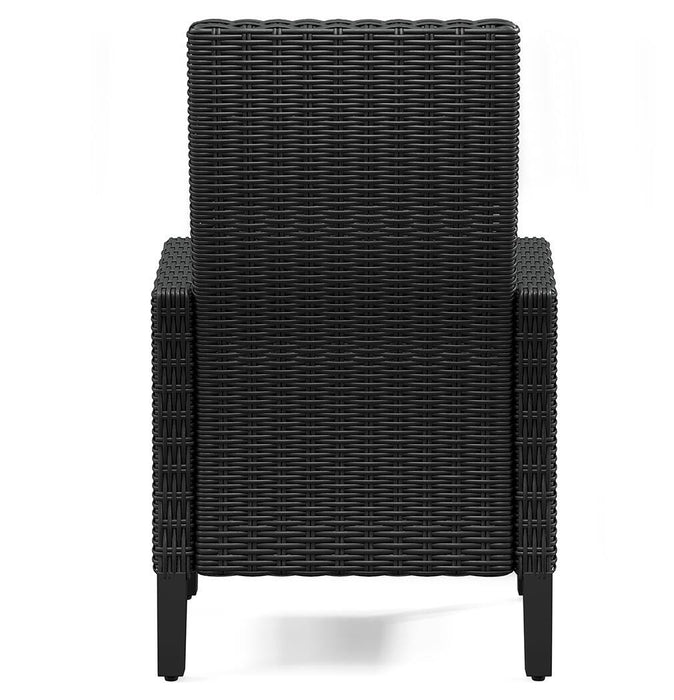 Beachcroft Outdoor Arm Chair with Cushion (Set of 2) - Dream Home Furniture & Mattress (Waite Park, MN)