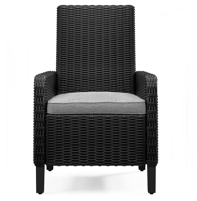 Beachcroft Outdoor Arm Chair with Cushion (Set of 2) - Dream Home Furniture & Mattress (Waite Park, MN)