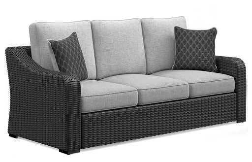 Beachcroft Outdoor Sofa with Cushion - Dream Home Furniture & Mattress (Waite Park, MN)