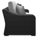 Beachcroft Outdoor Sofa with Cushion - Dream Home Furniture & Mattress (Waite Park, MN)