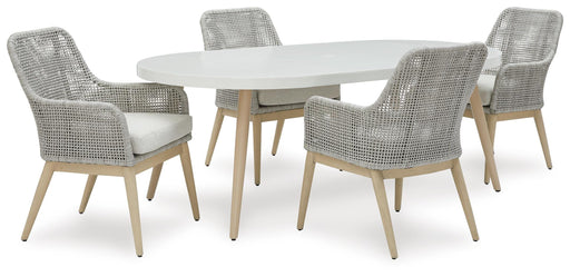 Seton Creek Outdoor Dining Package - Dream Home Furniture & Mattress (Waite Park, MN)