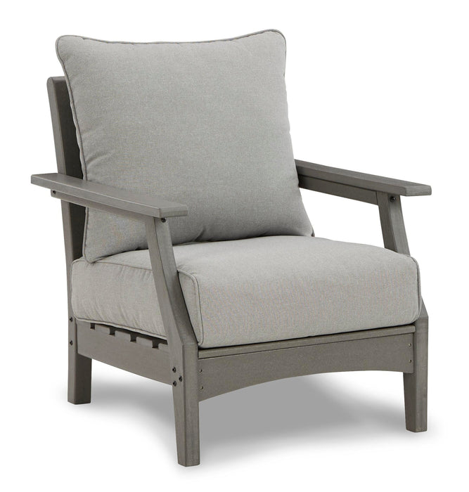 Visola Outdoor Sofa and Loveseat Set - Dream Home Furniture & Mattress (Waite Park, MN)