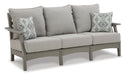 Visola Outdoor Sofa and Loveseat Set - Dream Home Furniture & Mattress (Waite Park, MN)