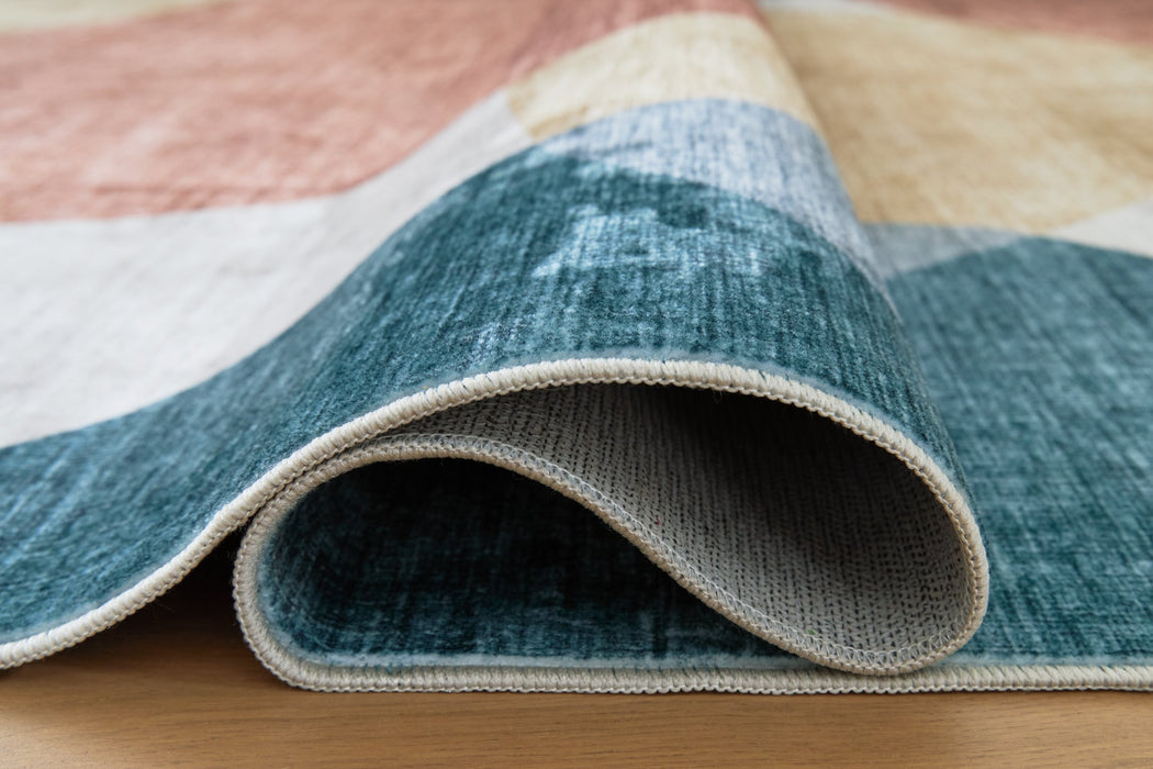 Chanleigh Washable 7'6" x 9'6" Area Rug