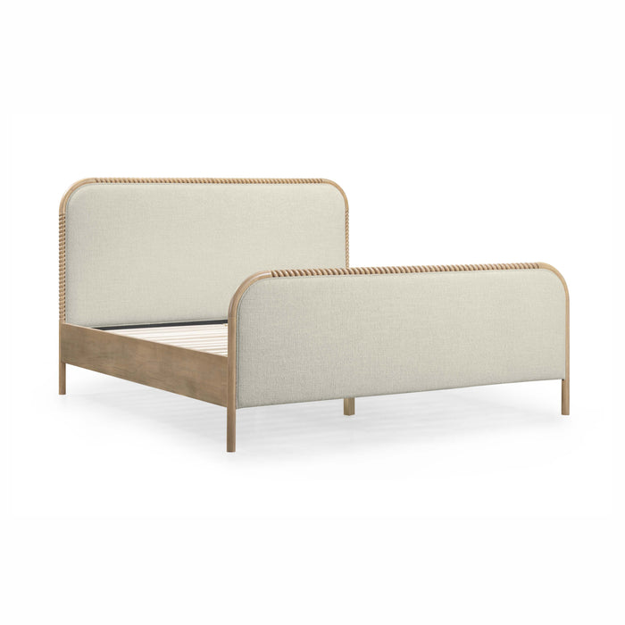 Hatia Basketweave Panel Bed