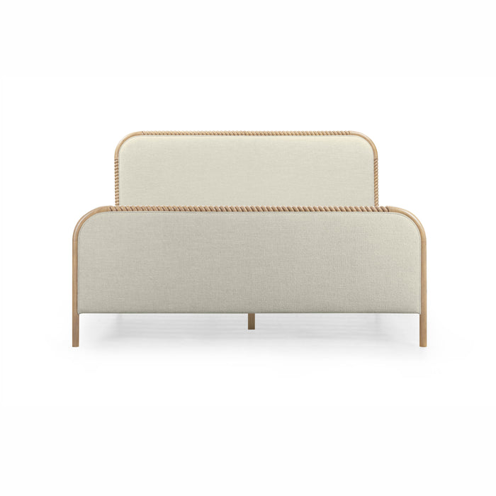 Hatia Basketweave Panel Bed