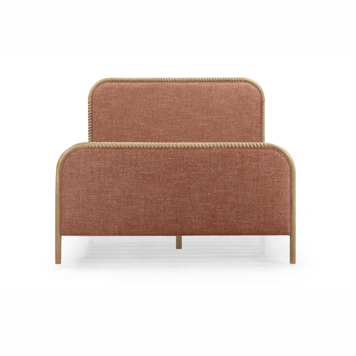 Hatia Basketweave Panel Bed