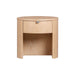 Marlow 19" Wood Round Nightstand With Drawer - Dream Home Furniture & Mattress (Waite Park, MN)