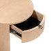 Marlow 19" Wood Round Nightstand With Drawer - Dream Home Furniture & Mattress (Waite Park, MN)