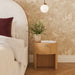 Marlow 19" Wood Round Nightstand With Drawer - Dream Home Furniture & Mattress (Waite Park, MN)