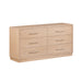 Marlow 6-Drawer Wood Dresser - Dream Home Furniture & Mattress (Waite Park, MN)