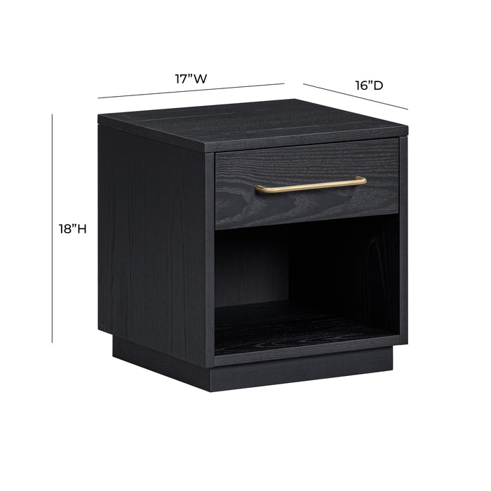 Marlow 17" Wood Nightstand With Drawer - Dream Home Furniture & Mattress (Waite Park, MN)