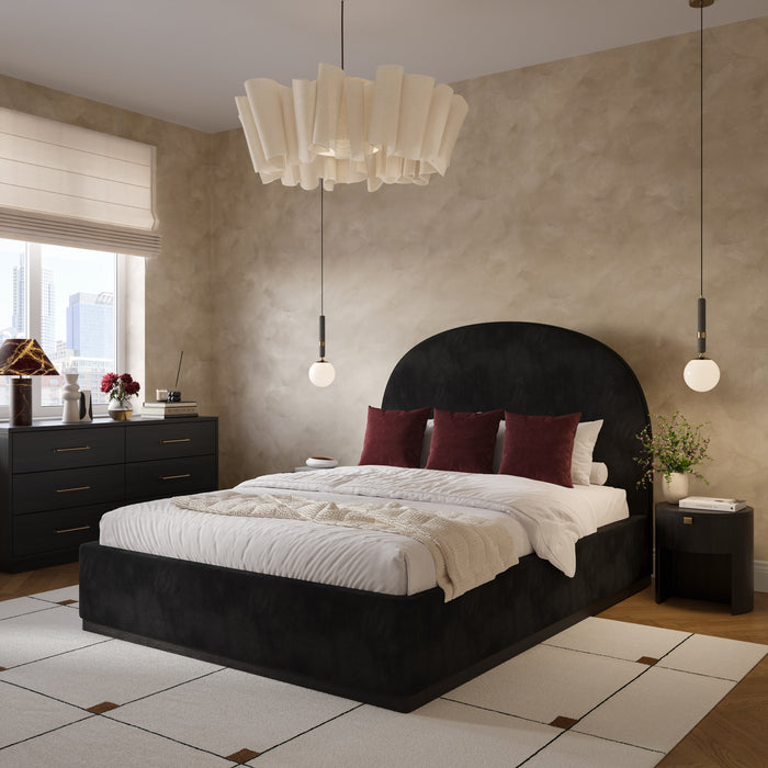 Marlow 19" Wood Round Nightstand With Drawer - Dream Home Furniture & Mattress (Waite Park, MN)
