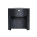 Marlow 19" Wood Round Nightstand With Drawer - Dream Home Furniture & Mattress (Waite Park, MN)