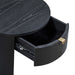 Marlow 19" Wood Round Nightstand With Drawer - Dream Home Furniture & Mattress (Waite Park, MN)