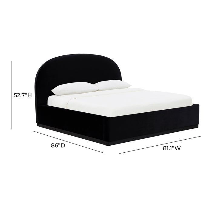 Marlow Performance Velvet Bed