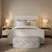Bristol Park 30" Whitewashed Oak Wood 2-Drawer Nightstand - Dream Home Furniture & Mattress (Waite Park, MN)