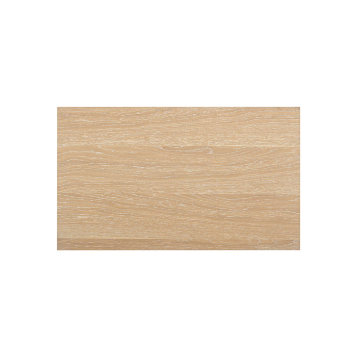 Bristol Park 30" Whitewashed Oak Wood 2-Drawer Nightstand - Dream Home Furniture & Mattress (Waite Park, MN)